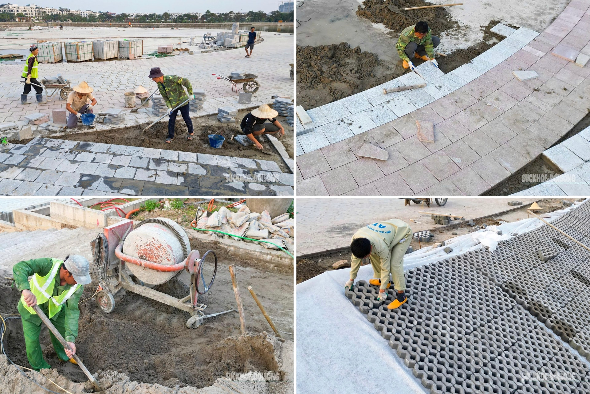 Lộ diện cổng hoa sen 5 cánh tại Công viên Gia Lâm- Ảnh 5.