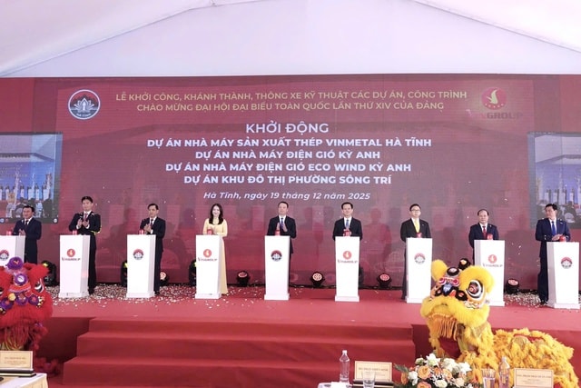 Hà Tĩnh khởi động, khởi công nhiều dự án chào mừng Đại hội lần thứ XIV của Đảng- Ảnh 1.