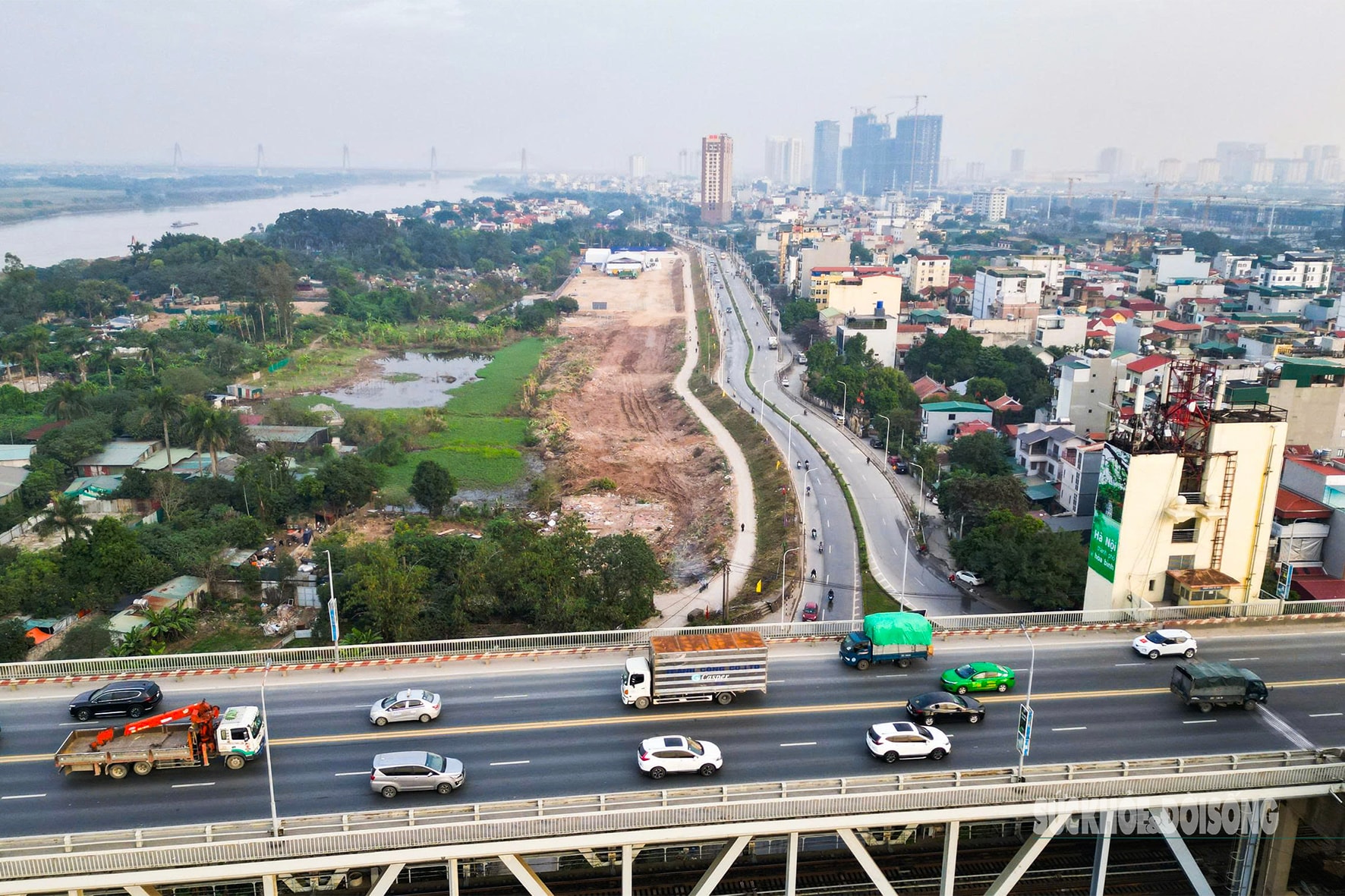 Dải đất ven sông Hồng chờ 'thay áo' thành Công viên Phú Thượng- Ảnh 3.
