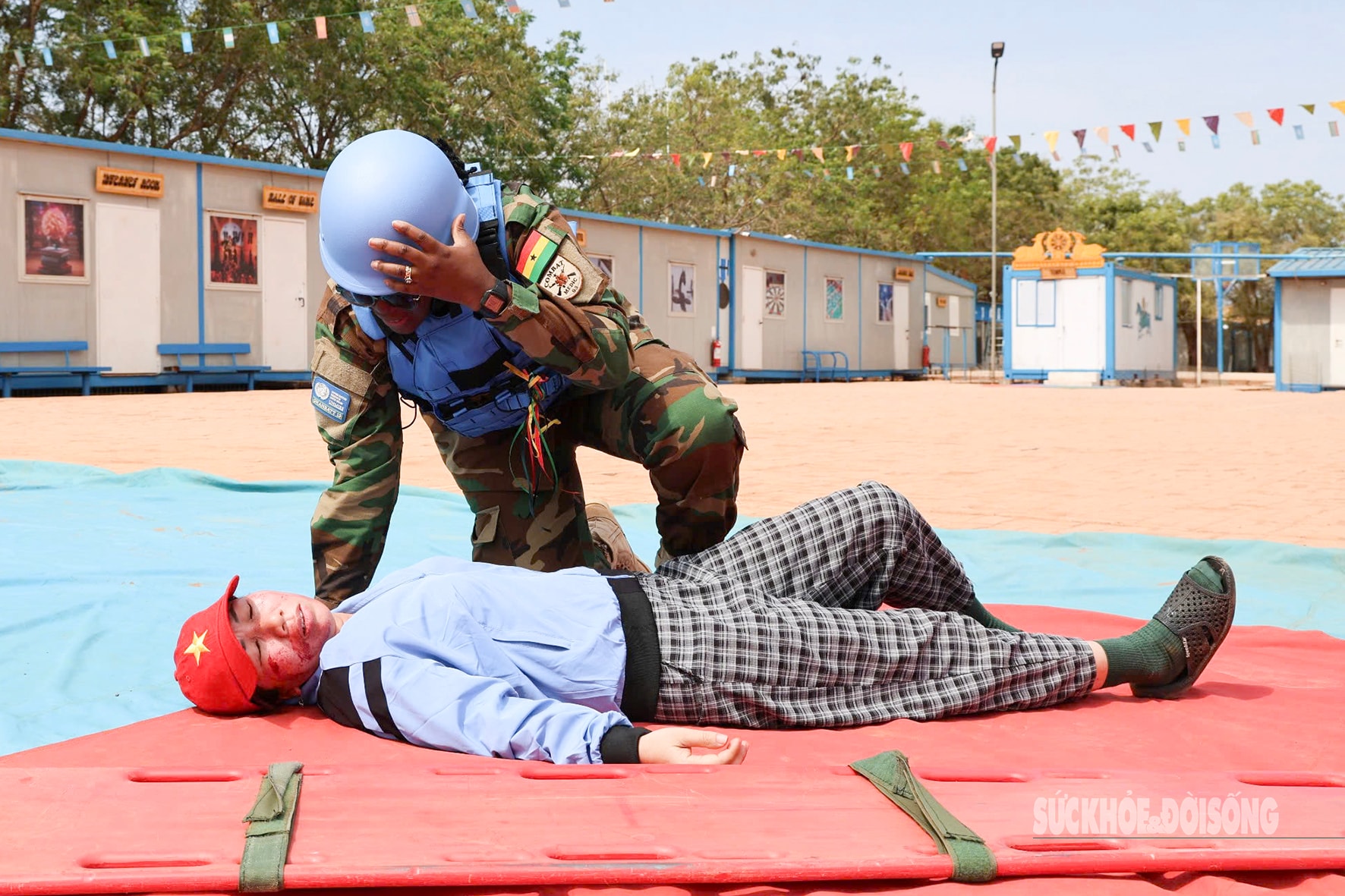 Chiến sĩ mũ nồi xanh Việt Nam hoàn thành kiểm tra năng lực sẵn sàng hoạt động của LHQ- Ảnh 10. Chiến sĩ mũ nồi xanh Việt Nam hoàn thành kiểm tra năng lực sẵn sàng hoạt động của LHQ- Ảnh 10.