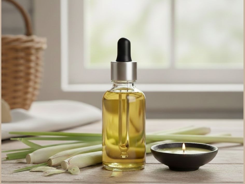 'Bật mí' 2 cách sử dụng tinh dầu sả kích thích mọc tóc- Ảnh 1.