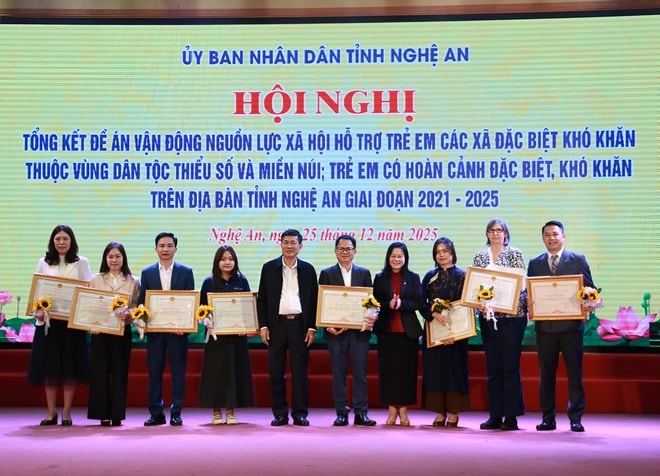 Nghệ An huy động gần 139 tỷ đồng chăm lo cho trẻ em khó khăn- Ảnh 7. Nghệ An huy động gần 139 tỷ đồng chăm lo cho trẻ em khó khăn- Ảnh 7.