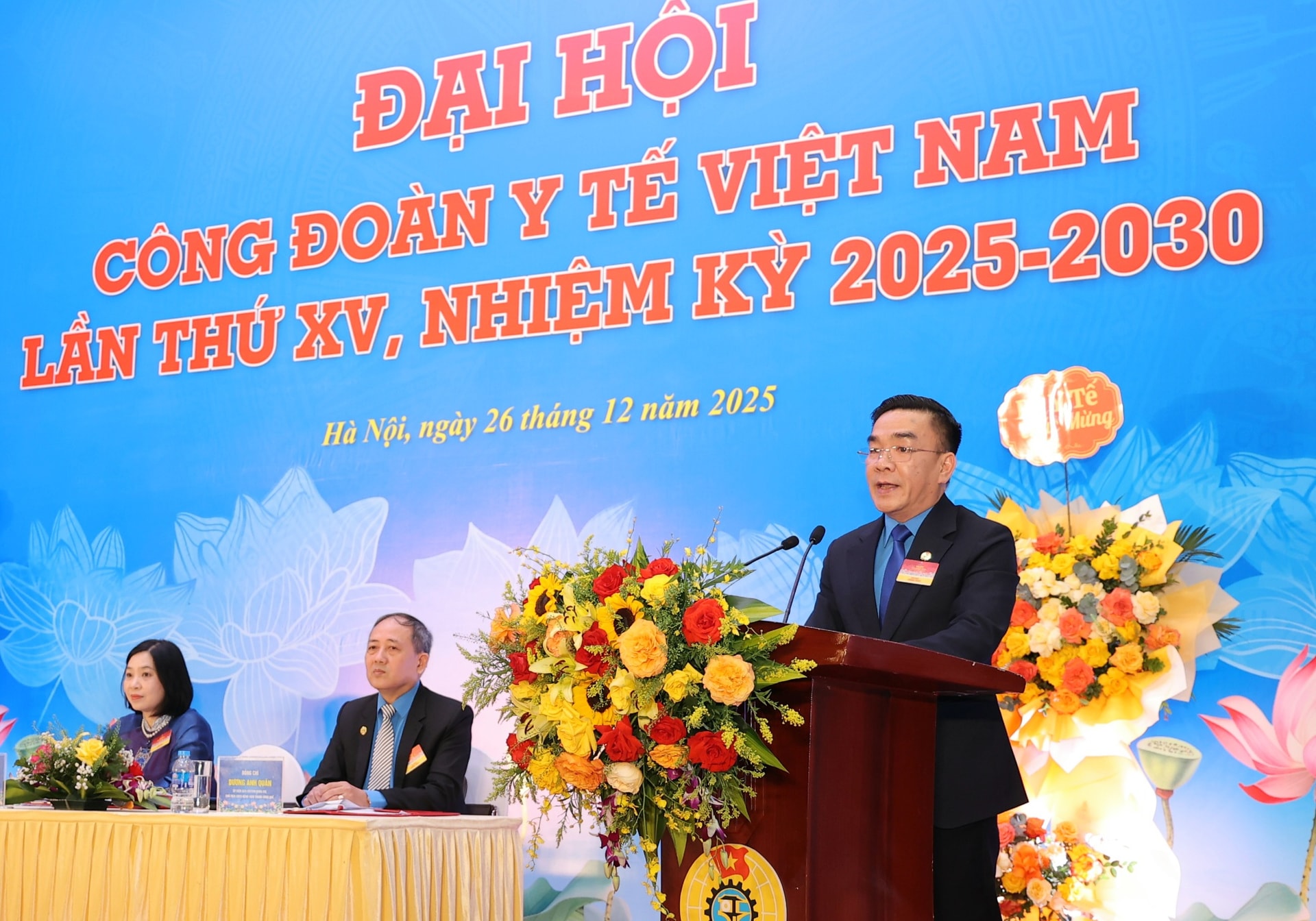 Ông Nguyễn Lương Tâm tái đắc cử Chủ tịch Công đoàn Y tế Việt Nam nhiệm kỳ 2025-2030- Ảnh 2. Ông Nguyễn Lương Tâm tái đắc cử Chủ tịch Công đoàn Y tế Việt Nam nhiệm kỳ 2025-2030- Ảnh 2.