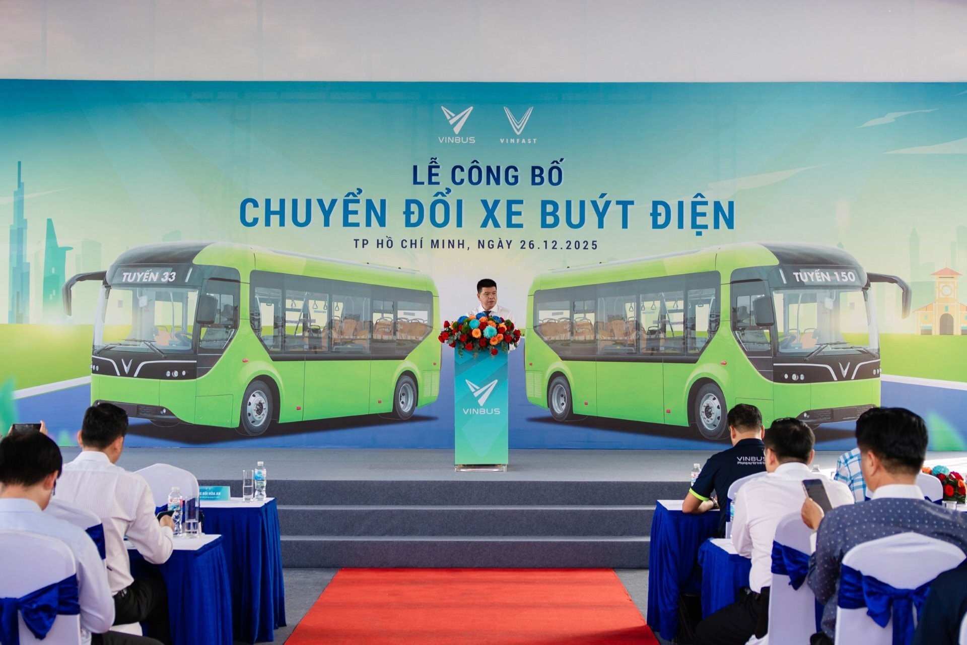 Ông Bùi Hòa An - Phó Giám đốc Sở Xây dựng TP.HCM phát biểu chỉ đạo tại Lễ công bố