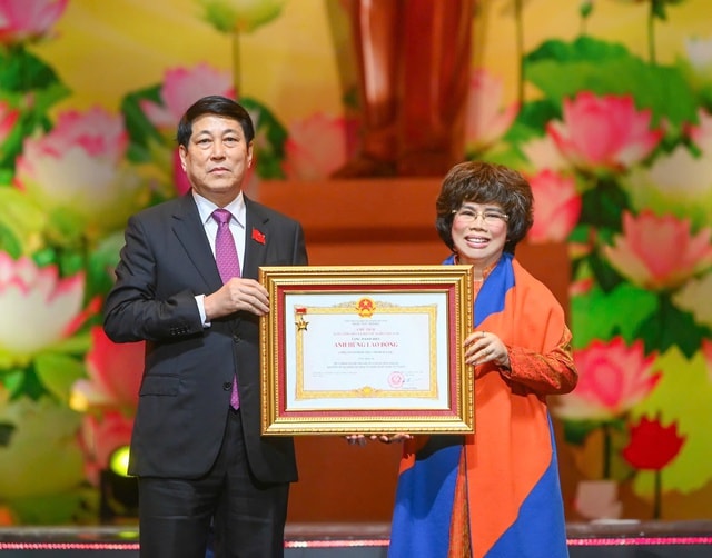 Anh hùng Lao động Thái Hương: Thi đua yêu nước để phụng sự con người- Ảnh 1. Anh hùng Lao động Thái Hương: Thi đua yêu nước để phụng sự con người- Ảnh 1.