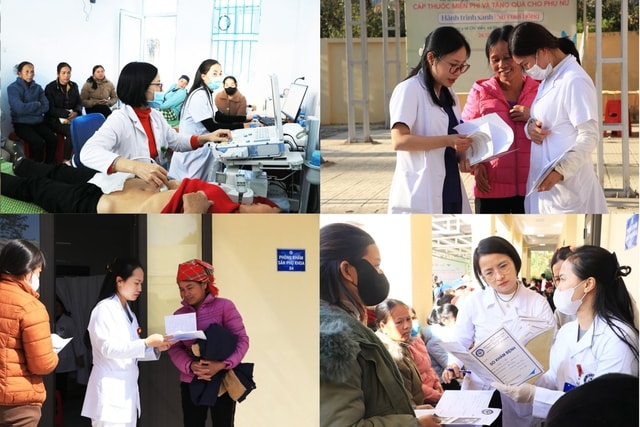 1.511 người dân xã biên giới Cao Bằng được khám bệnh, tư vấn sức khỏe và cấp phát thuốc miễn phí trước thềm năm mới- Ảnh 3.