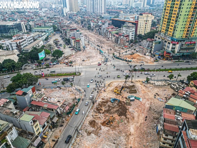Diện mạo Vành đai 1 sau khi phá dỡ loạt công trình lớn- Ảnh 8.