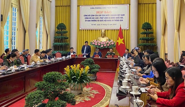 Công bố Lệnh của Chủ tịch nước về 14 luật và 1 pháp lệnh vừa được Quốc hội, UBTVQH thông qua- Ảnh 1.