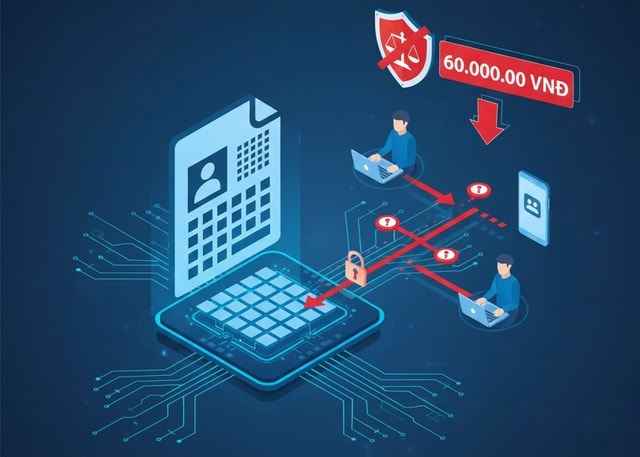 Chia sẻ dữ liệu khi chưa có sự đồng ý có thể bị phạt tới 60 triệu đồng- Ảnh 2.