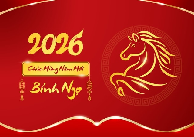 Những mẫu thiệp chúc mừng năm mới 2026 đẹp nhất- Ảnh 3.
