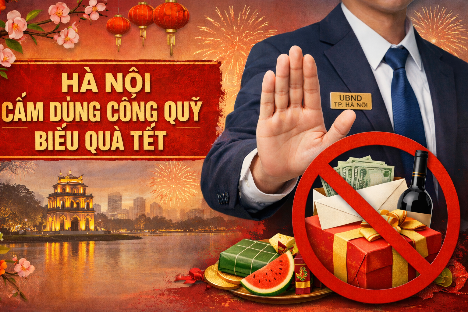 Hà Nội cấm dùng công quỹ biếu quà Tết- Ảnh 1. Hà Nội cấm dùng công quỹ biếu quà Tết- Ảnh 1.