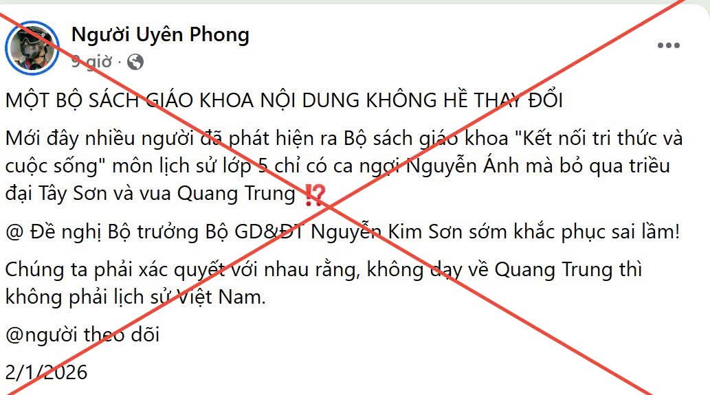 Bộ GD&ĐT phản hồi thông tin thất thiệt, xuyên tạc về sách giáo khoa môn Lịch sử - Địa lí- Ảnh 2. Bộ GD&ĐT phản hồi thông tin thất thiệt, xuyên tạc về sách giáo khoa môn Lịch sử - Địa lí- Ảnh 2.