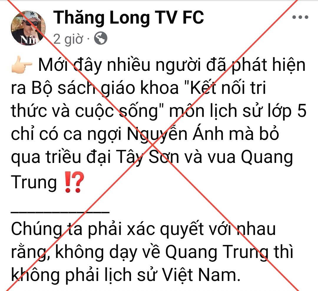 Bộ GD&ĐT phản hồi thông tin thất thiệt, xuyên tạc về sách giáo khoa môn Lịch sử - Địa lí- Ảnh 1. Bộ GD&ĐT phản hồi thông tin thất thiệt, xuyên tạc về sách giáo khoa môn Lịch sử - Địa lí- Ảnh 1.