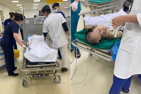 Giải cứu khẩn cấp người nhảy cầu Vĩnh Tuy chiều 3/1- Ảnh 3.