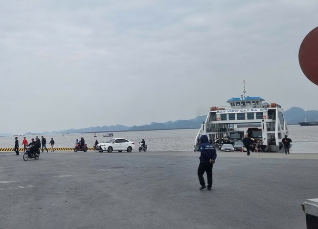 Tăng cường thêm phà phục vụ du khách du lịch Cát Bà dịp nghỉ lễ- Ảnh 4.