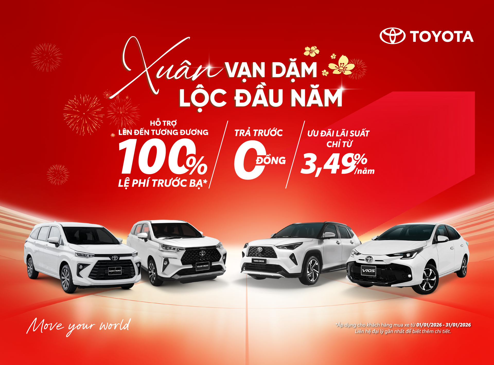 Ưu đãi tháng 1/2026