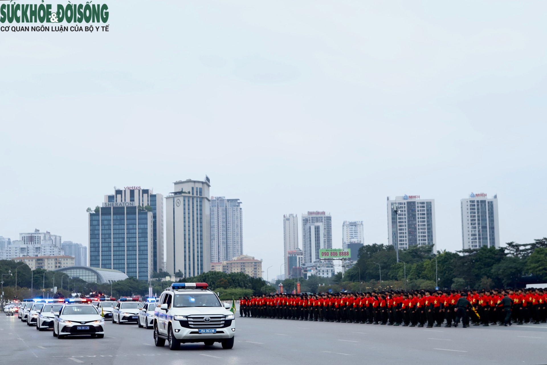 Hà Nội bảo đảm TTATGT phục vụ sơ duyệt, diễn tập bảo vệ Đại hội XIV- Ảnh 7.