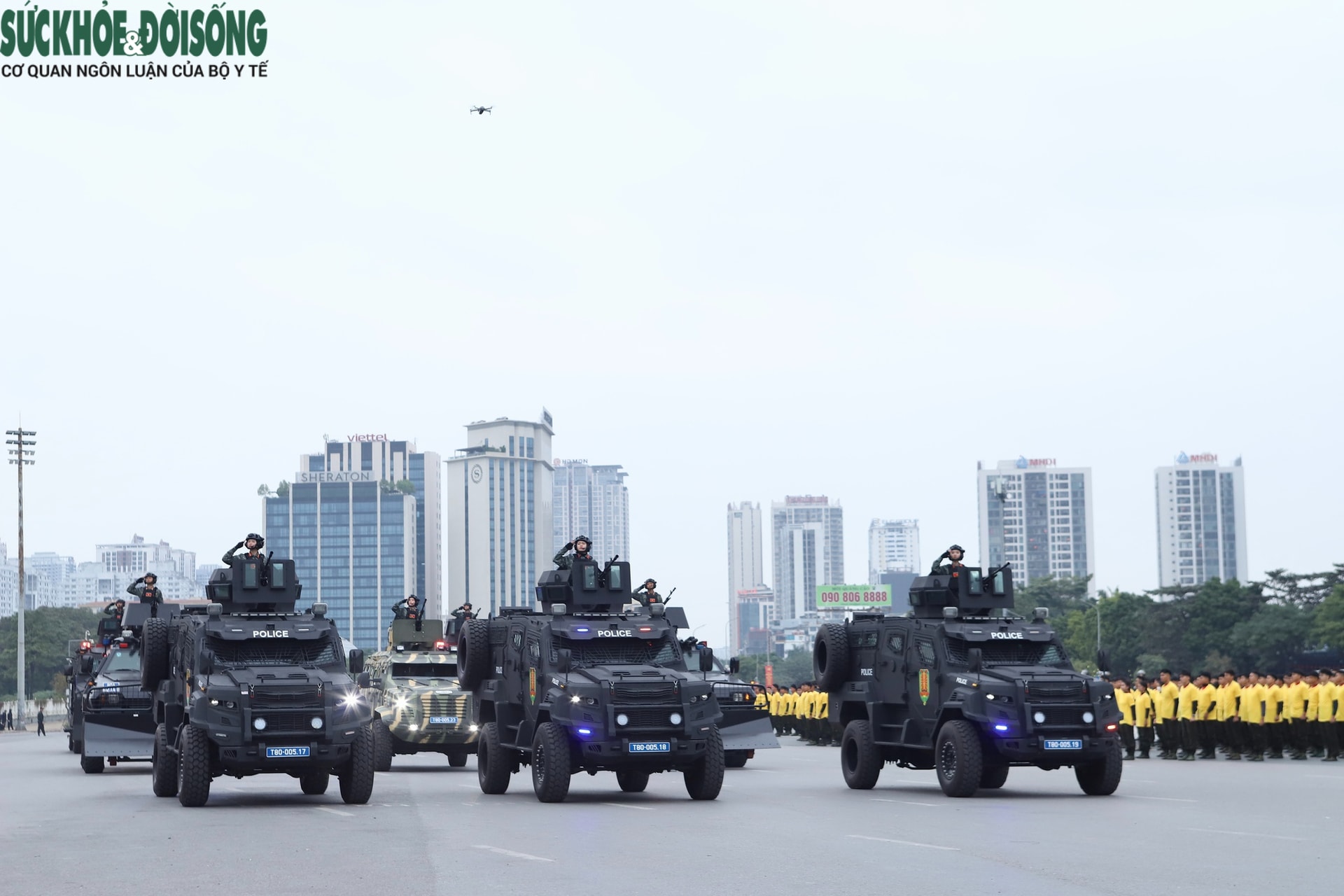 Hà Nội bảo đảm TTATGT phục vụ sơ duyệt, diễn tập bảo vệ Đại hội XIV- Ảnh 10.