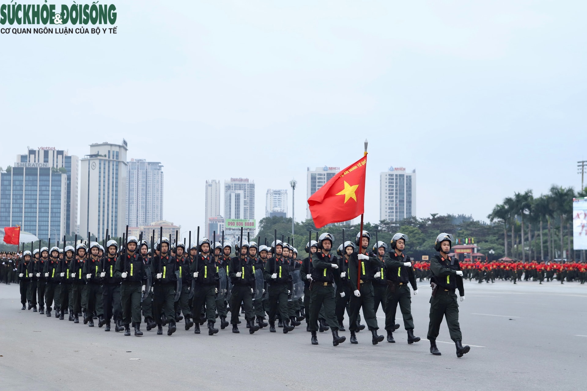 Hà Nội bảo đảm TTATGT phục vụ sơ duyệt, diễn tập bảo vệ Đại hội XIV- Ảnh 11.