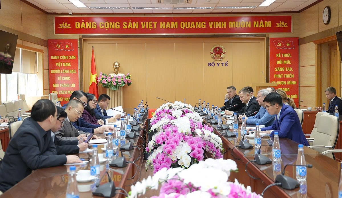 Bộ trưởng Đào Hồng Lan tiếp Chủ tịch Tập đoàn AFK Sistema của Nga- Ảnh 5.