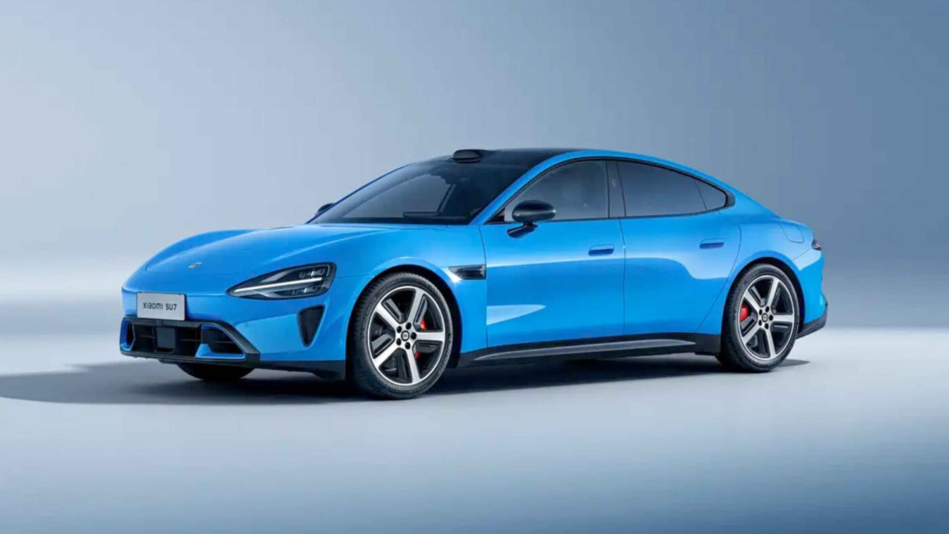 Xiaomi SU7 2026 với màu xanh Capri Blue hoàn toàn mới. (Ảnh: Xiaomi)