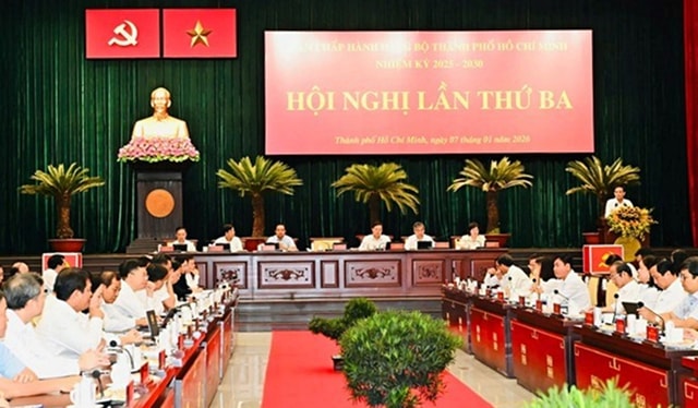 Ban Chấp hành Đảng bộ TPHCM thảo luận nhiều chủ trương lớn, tạo động lực phát triển mới- Ảnh 1.