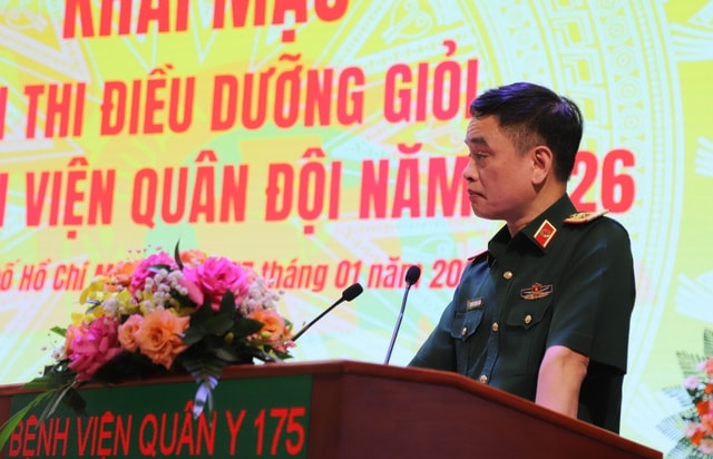 Gần 100 điều dưỡng Quân y tranh tài tại Hội thi Điều dưỡng giỏi năm 2026- Ảnh 1.