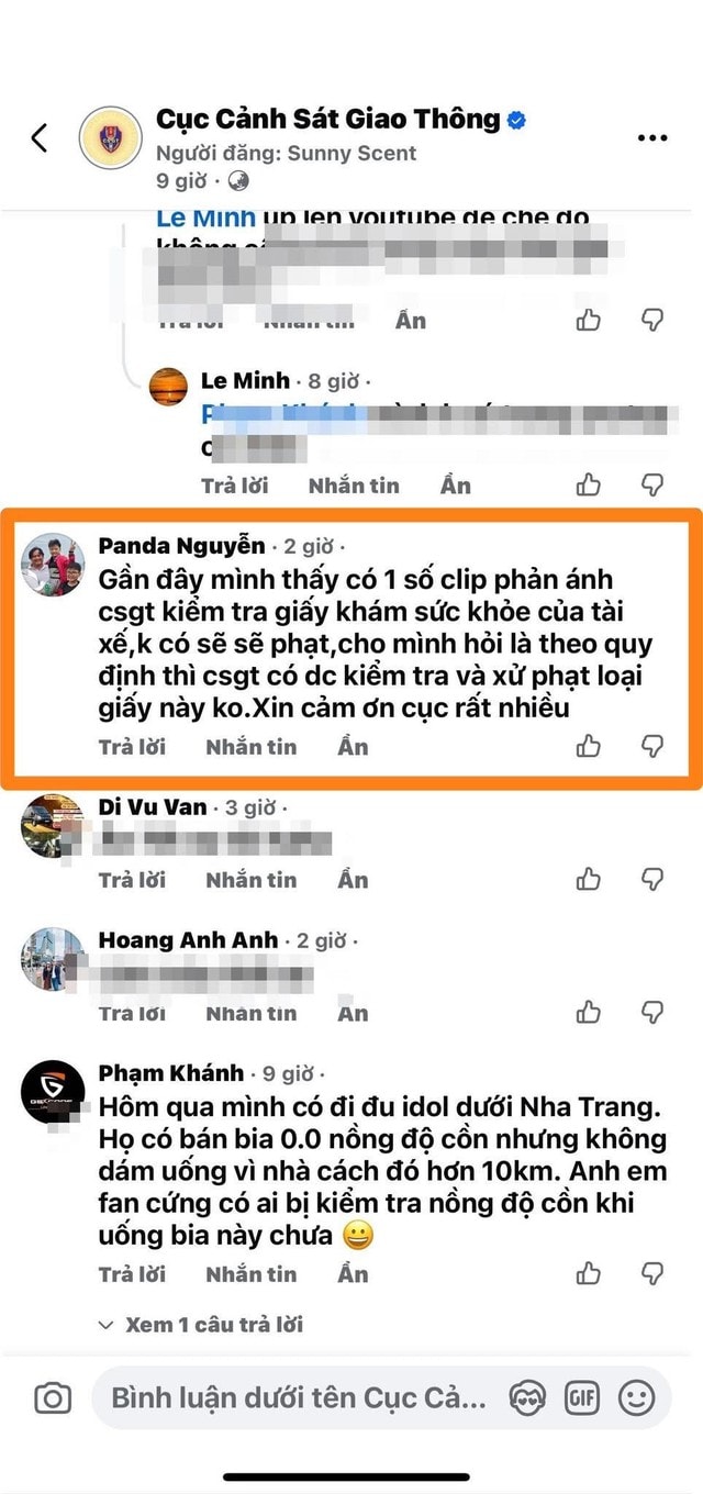 Cục CSGT làm rõ thông tin 'kiểm tra giấy khám sức khoẻ của lái xe'- Ảnh 1. Cục CSGT làm rõ thông tin 'kiểm tra giấy khám sức khoẻ của lái xe'- Ảnh 1.