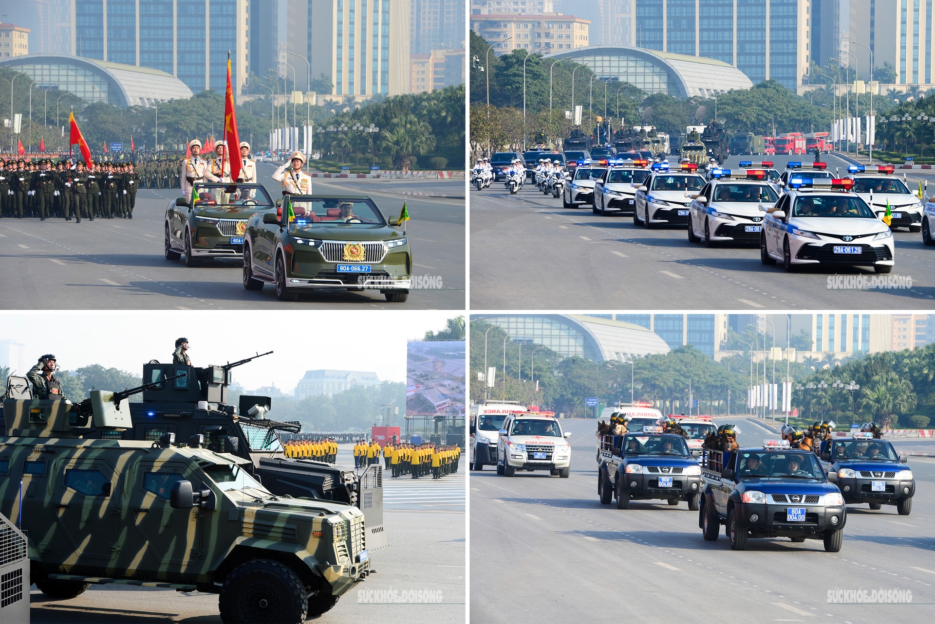 Dàn khí tài hiện đại hợp luyện, chuẩn bị lễ xuất quân bảo vệ Đại hội XIV của Đảng- Ảnh 2.