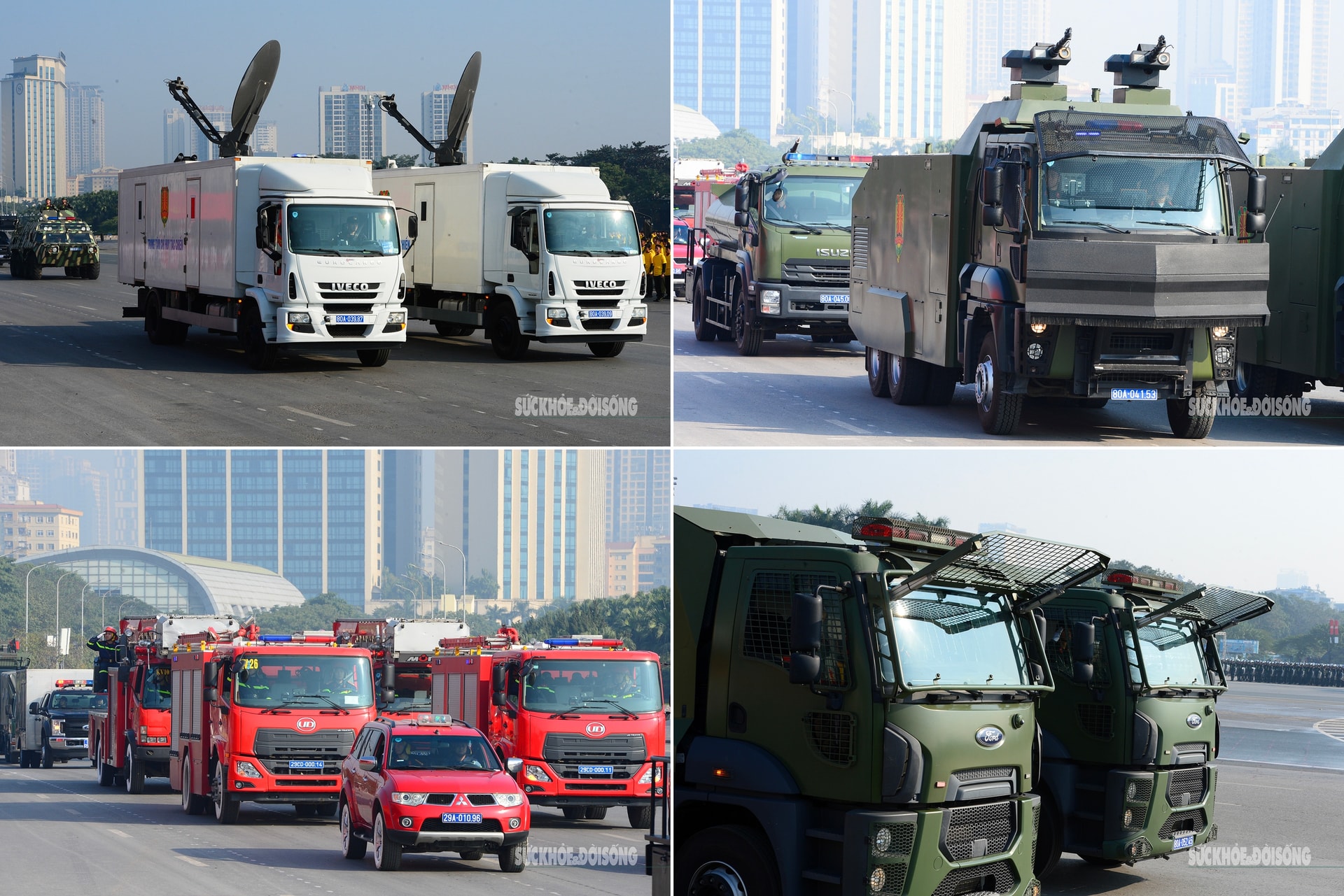 Dàn khí tài hiện đại hợp luyện, chuẩn bị lễ xuất quân bảo vệ Đại hội XIV của Đảng- Ảnh 7.