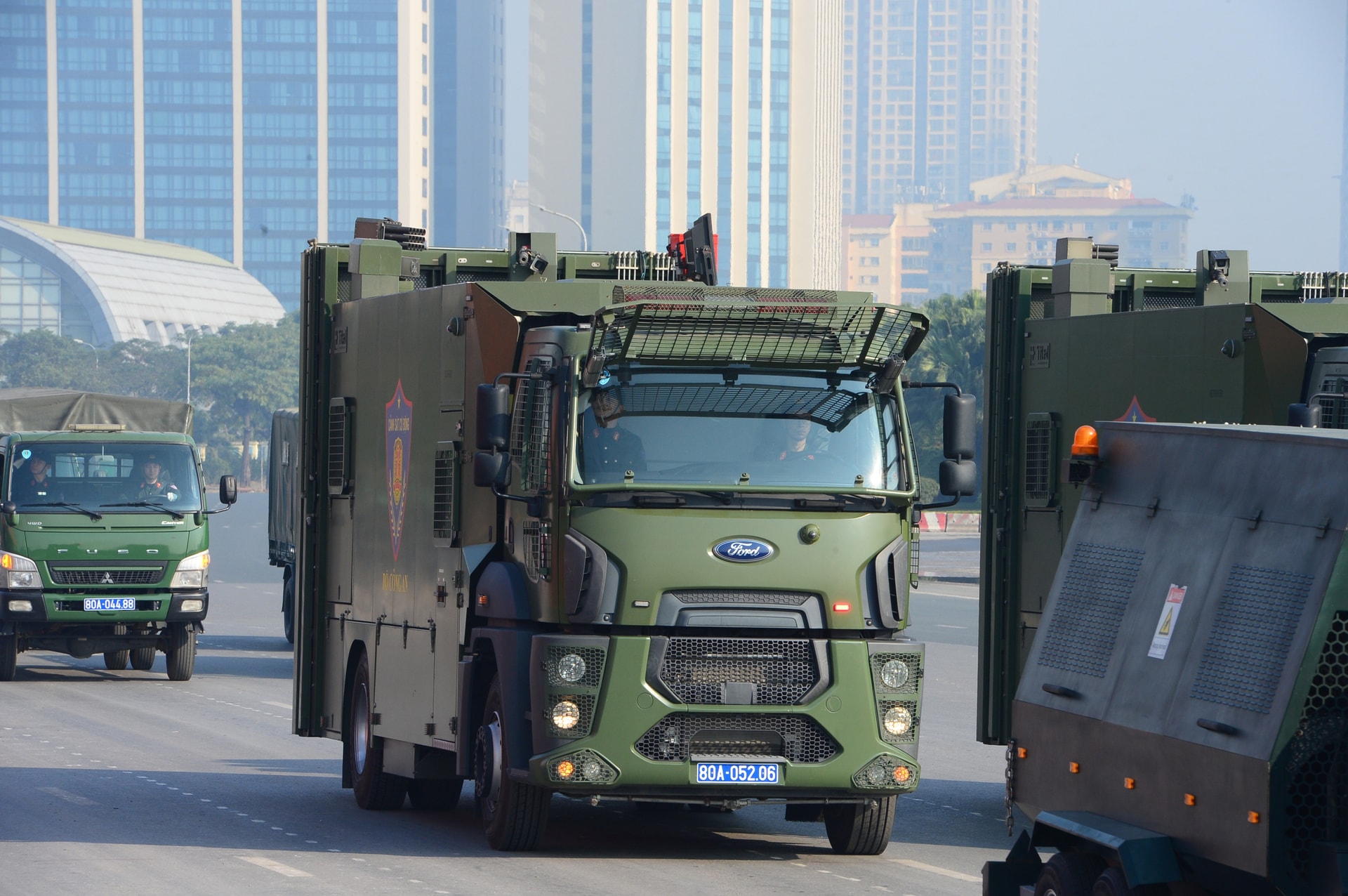 Dàn khí tài hiện đại hợp luyện, chuẩn bị lễ xuất quân bảo vệ Đại hội XIV của Đảng- Ảnh 9.