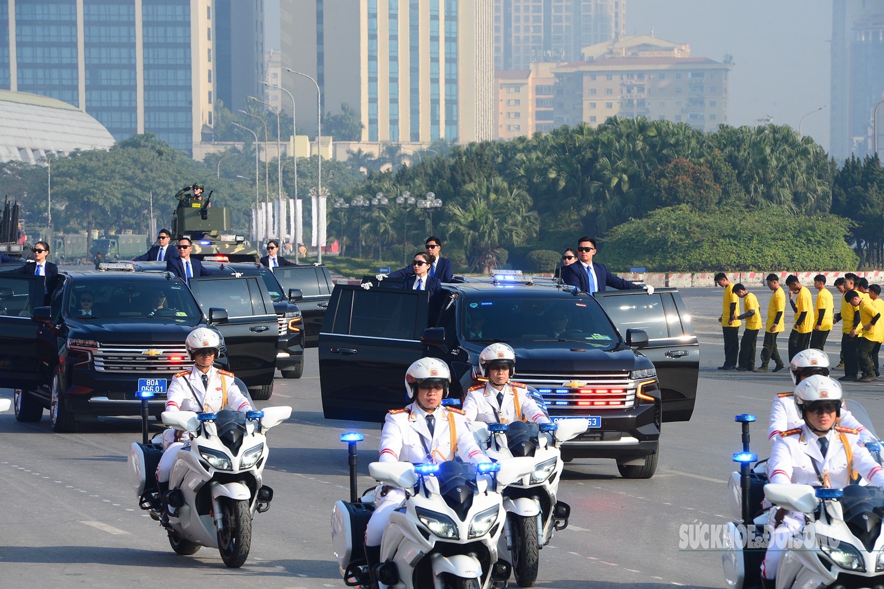 Dàn khí tài hiện đại hợp luyện, chuẩn bị lễ xuất quân bảo vệ Đại hội XIV của Đảng- Ảnh 6.
