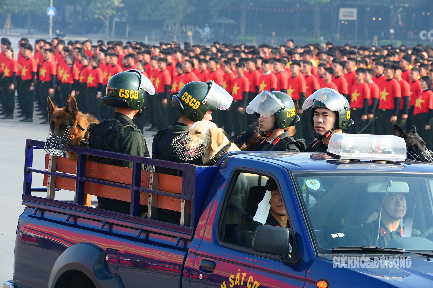 Dàn khí tài hiện đại hợp luyện, chuẩn bị lễ xuất quân bảo vệ Đại hội XIV của Đảng- Ảnh 10.