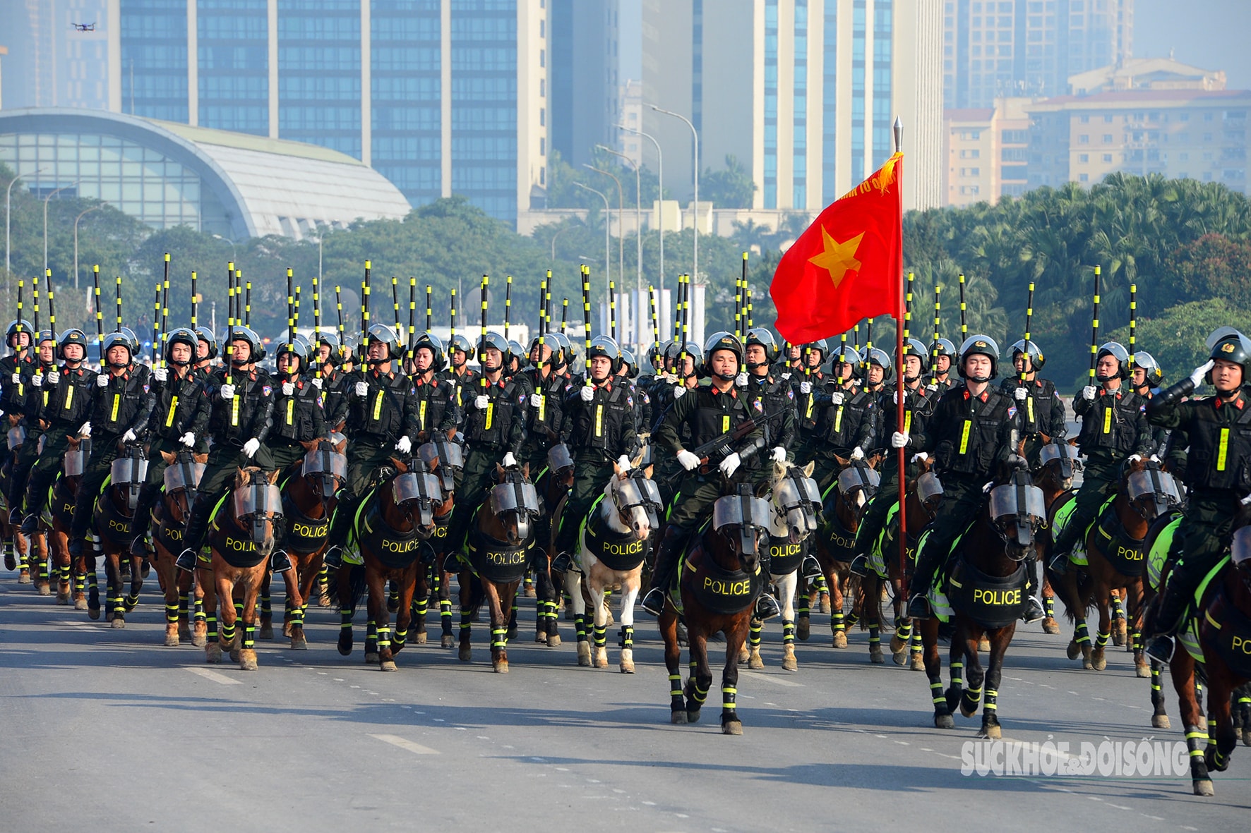 Dàn khí tài hiện đại hợp luyện, chuẩn bị lễ xuất quân bảo vệ Đại hội XIV của Đảng- Ảnh 11.