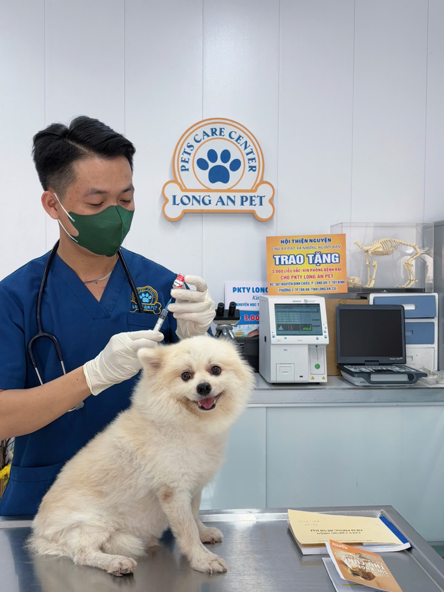 Chung tay đẩy lùi bệnh dại với chương trình tri ân cùng Phòng khám Thú Y Long An Pet- Ảnh 2.