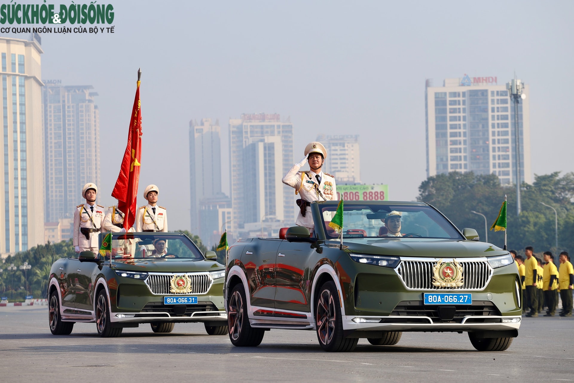 Những hình ảnh ấn tượng trong Lễ xuất quân, diễn tập bảo vệ Đại hội XIV- Ảnh 6.