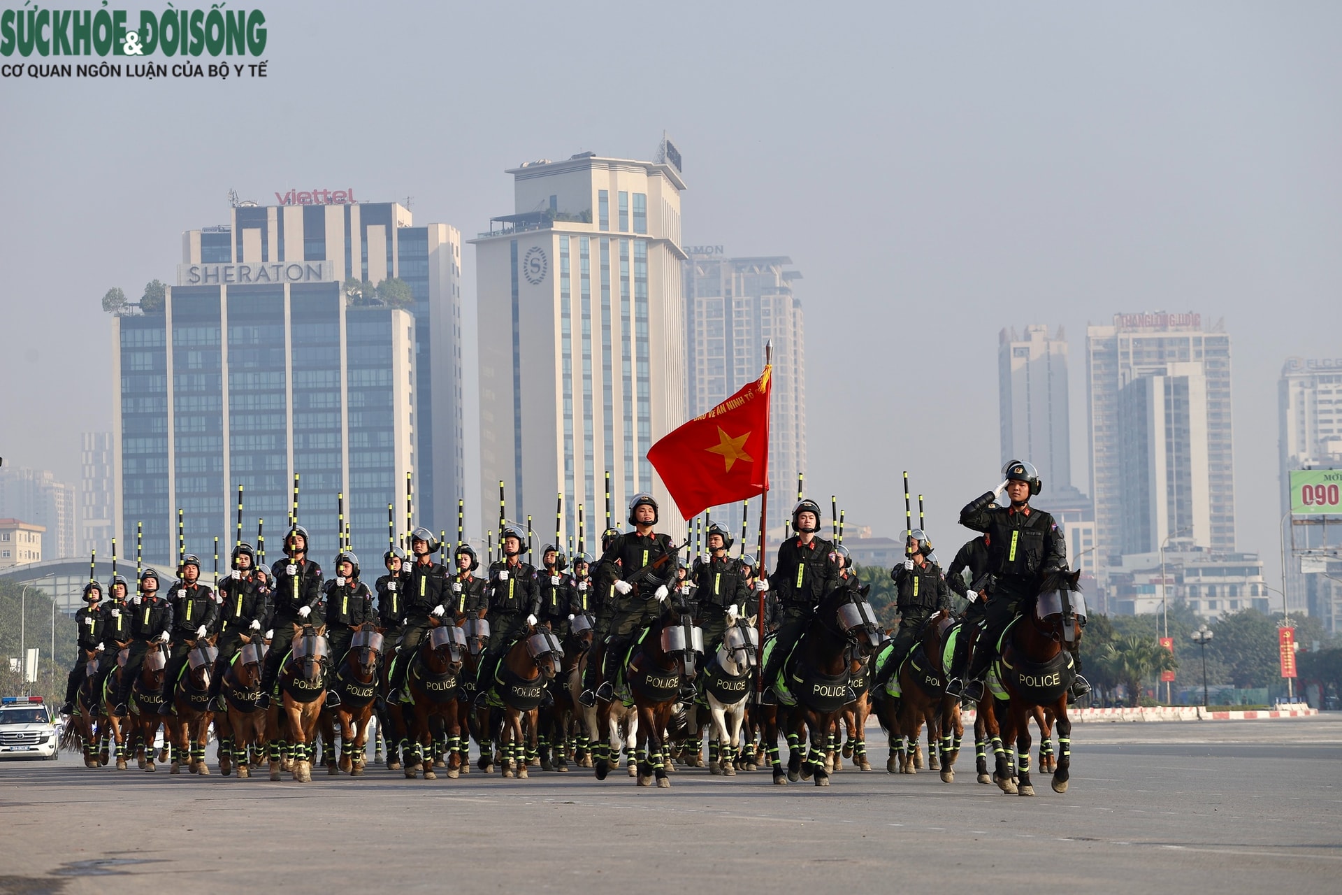 Những hình ảnh ấn tượng trong Lễ xuất quân, diễn tập bảo vệ Đại hội XIV- Ảnh 10.