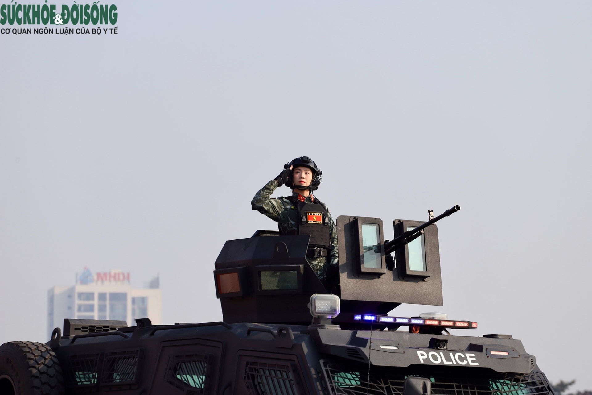 Những hình ảnh ấn tượng trong Lễ xuất quân, diễn tập bảo vệ Đại hội XIV- Ảnh 15.