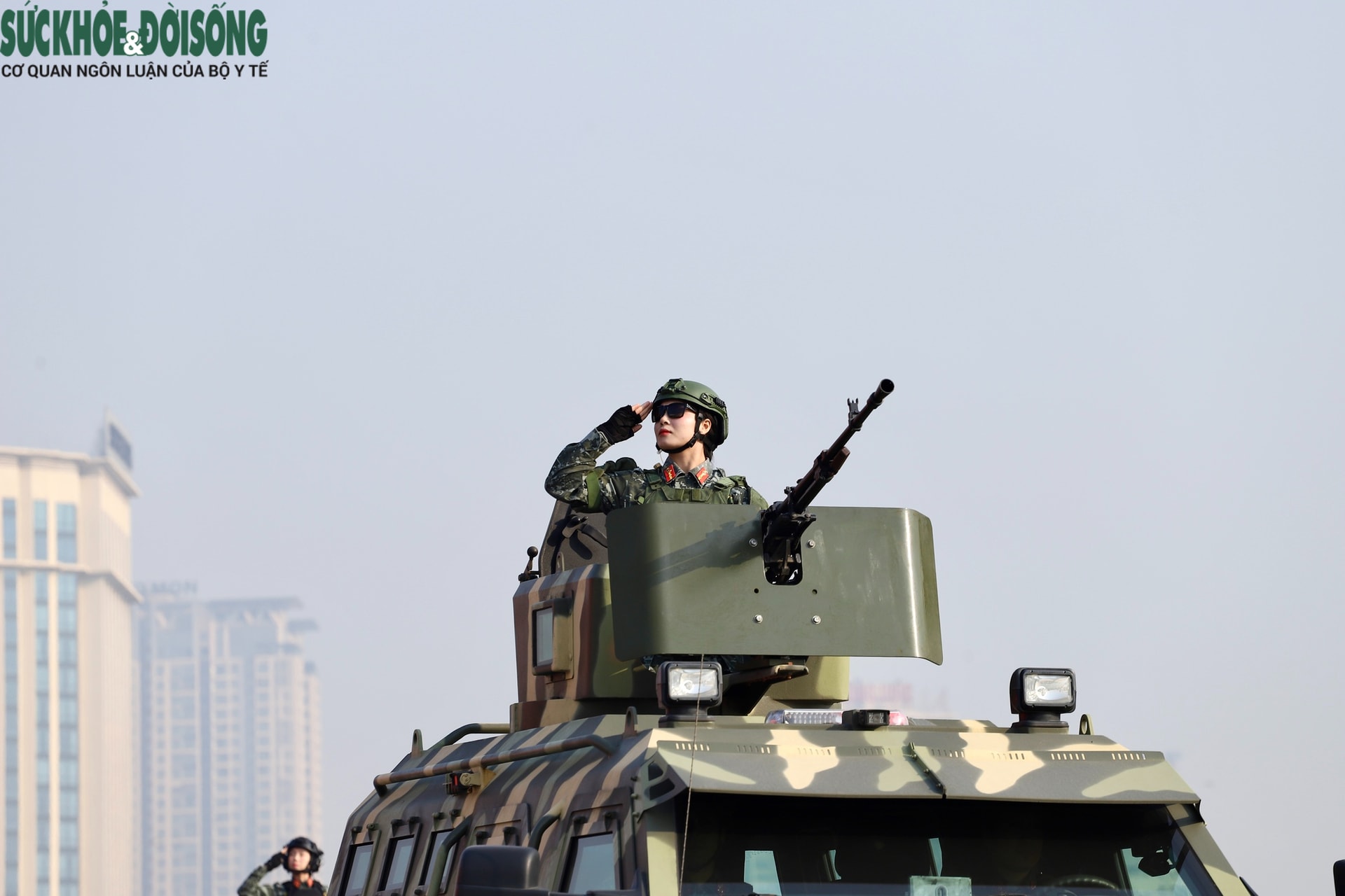 Những hình ảnh ấn tượng trong Lễ xuất quân, diễn tập bảo vệ Đại hội XIV- Ảnh 16.