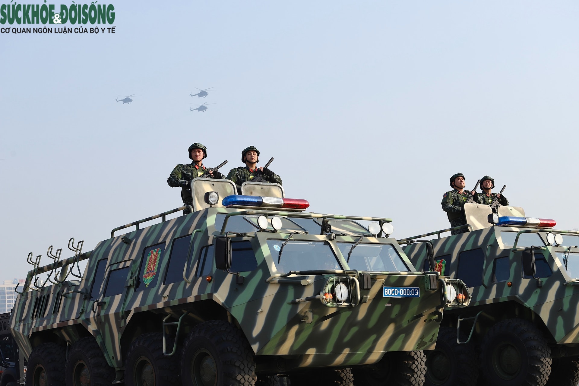 Những hình ảnh ấn tượng trong Lễ xuất quân, diễn tập bảo vệ Đại hội XIV- Ảnh 19.