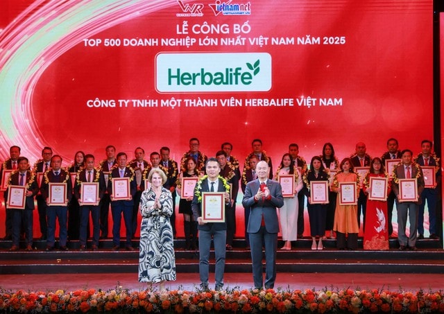 Herbalife Việt Nam được xếp hạng Top 500 Doanh nghiệp lớn nhất Việt Nam- Ảnh 1.
