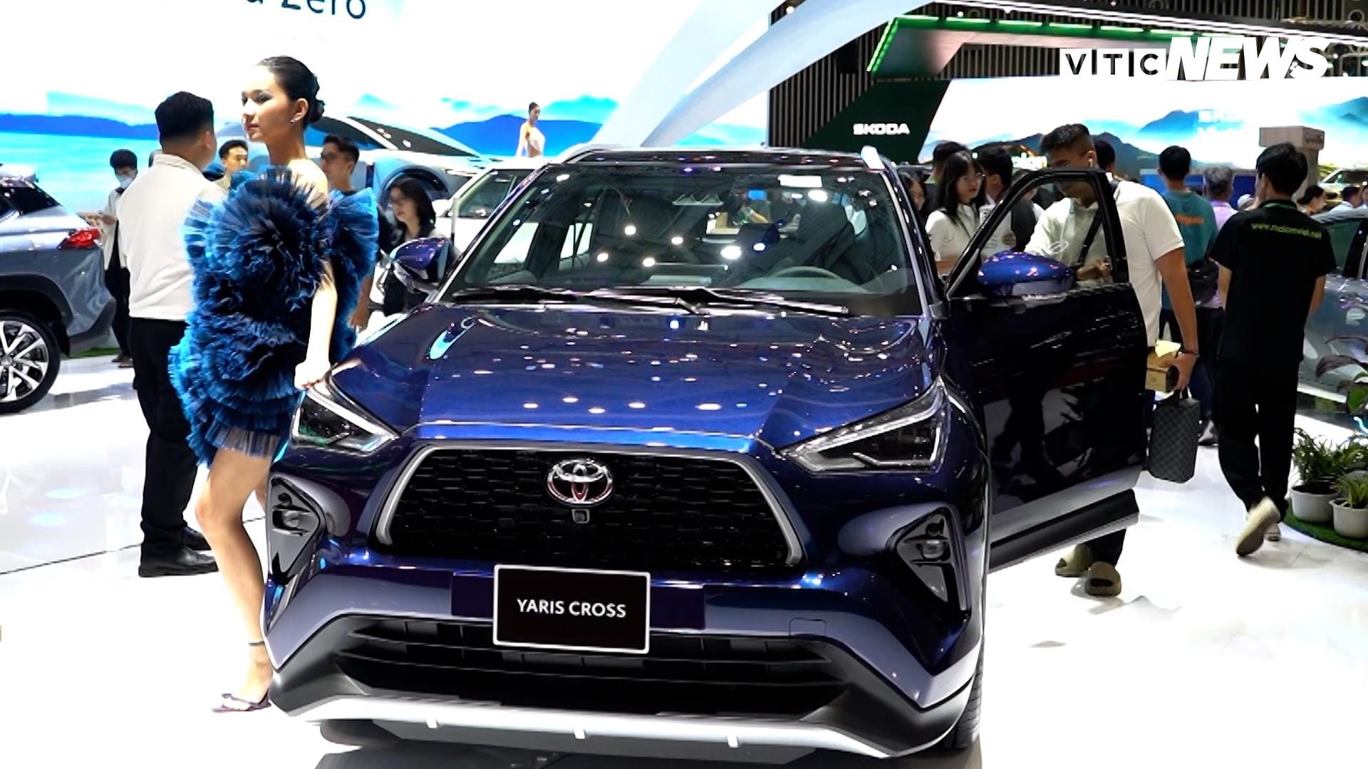 Mẫu xe Yaris Cross cũng thuộc top đầu doanh số của hãng xe Nhật Bản. (Ảnh: Mạnh Hùng)