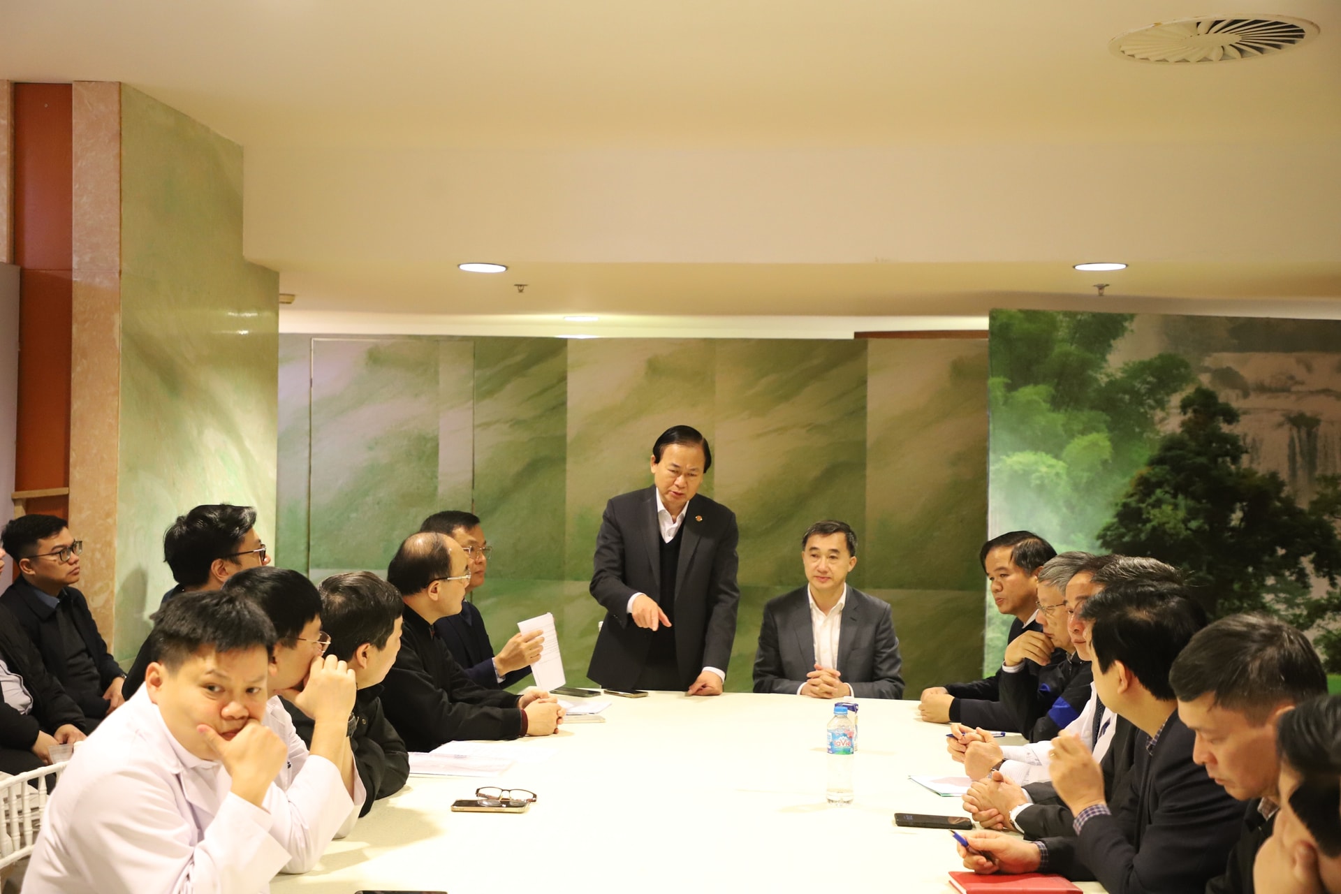 Diễn tập đảm bảo công tác y tế phục vụ Đại hội Đại biểu toàn quốc lần thứ XIV của Đảng- Ảnh 3.