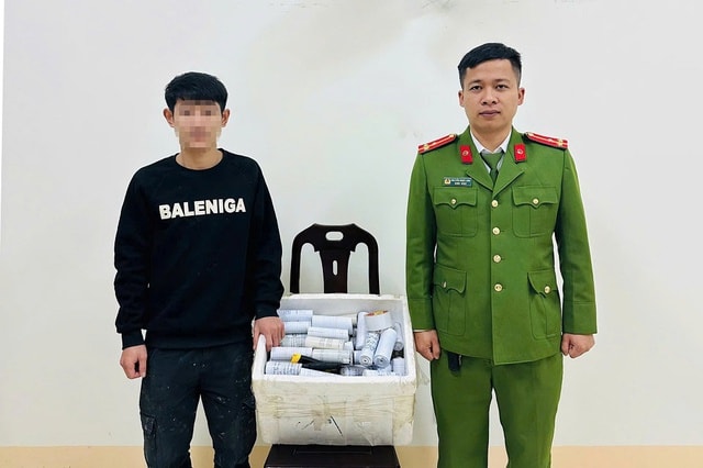 Học theo mạng xã hội, thiếu niên ở Nghệ An lén chế tạo hàng nghìn quả pháo nổ- Ảnh 2. Học theo mạng xã hội, thiếu niên ở Nghệ An lén chế tạo hàng nghìn quả pháo nổ- Ảnh 2.