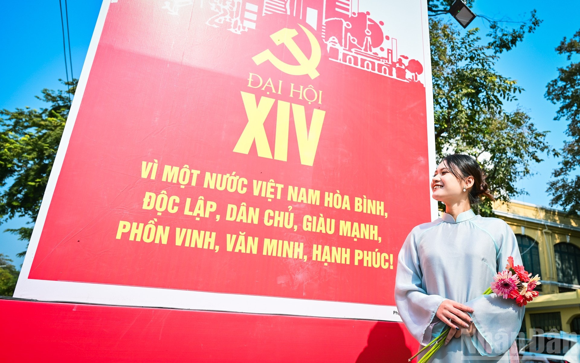  Thủ đô Hà Nội rực rỡ đón chào Đại hội XIV của Đảng- Ảnh 7.