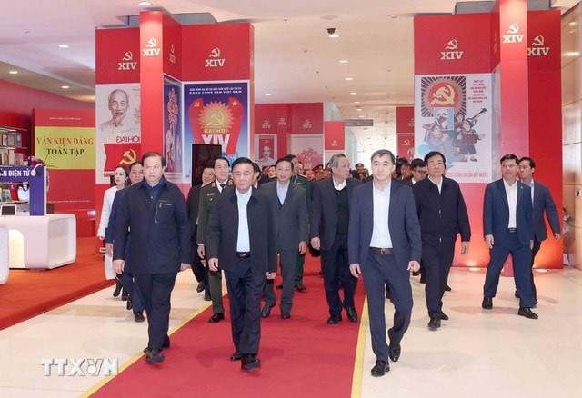 Sơ duyệt công tác phục vụ Đại hội đại biểu lần thứ XIV của Đảng- Ảnh 1.