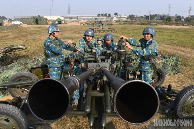 Quân chủng Phòng không – Không quân luyện tập sẵn sàng góp phần bảo vệ Đại hội XIV của Đảng- Ảnh 9.