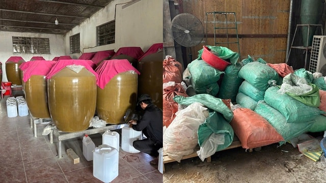 Hải Phòng phạt 21 triệu đồng cơ sở sản xuất rượu gạo không đảm bảo an toàn thực phẩm- Ảnh 1.