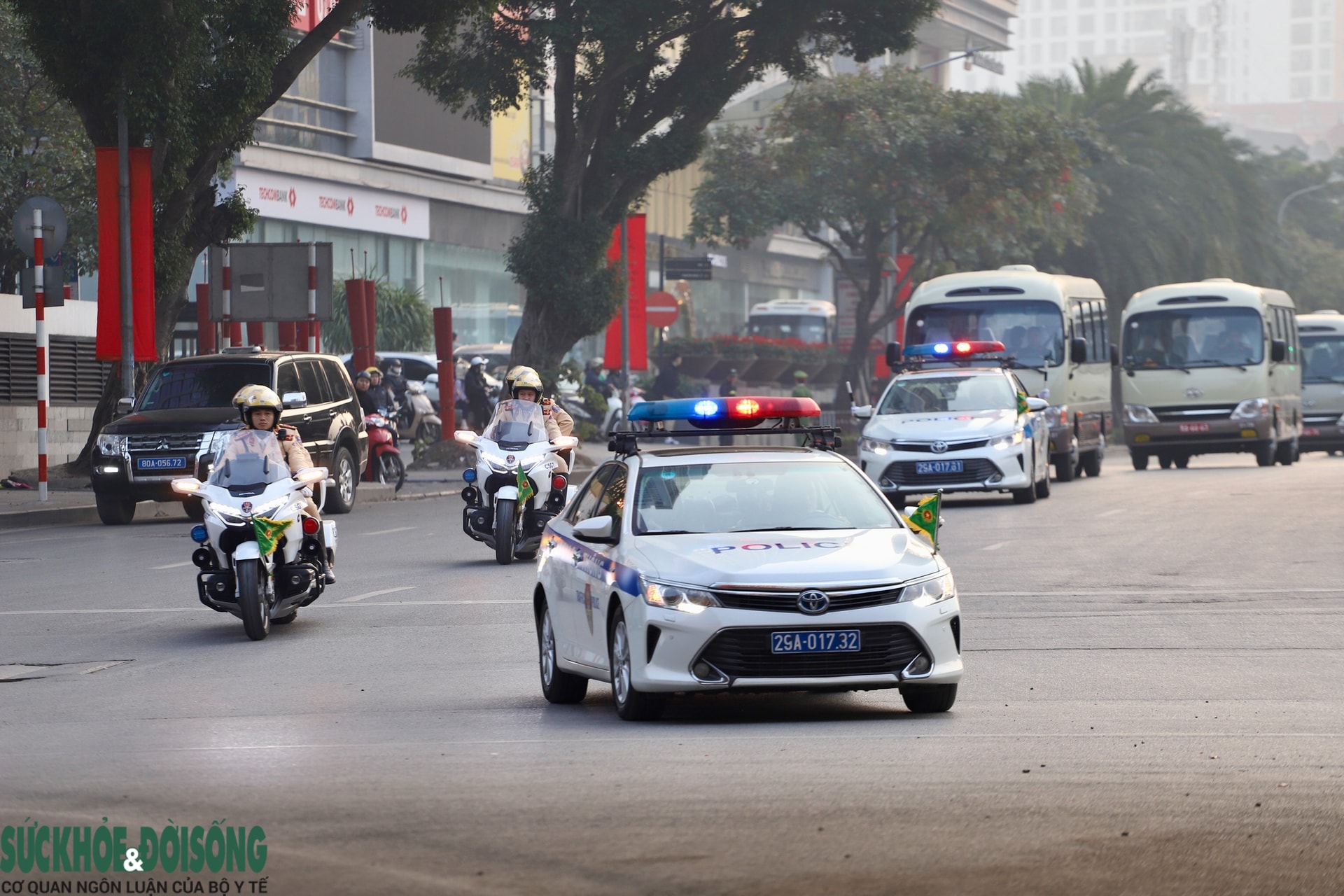 Cận cảnh diễn tập phương án dẫn đoàn, bảo vệ an ninh phục vụ Đại hội XIV- Ảnh 2.