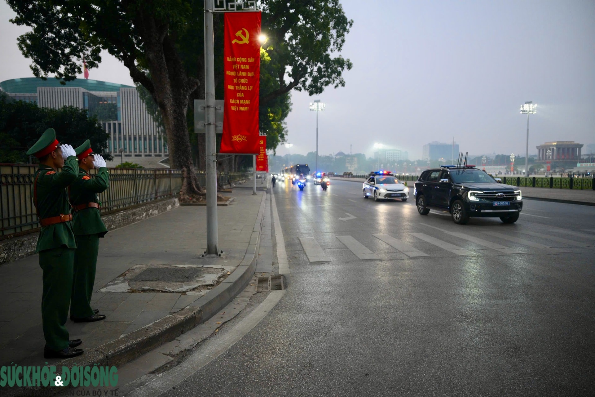 Cận cảnh diễn tập phương án dẫn đoàn, bảo vệ an ninh phục vụ Đại hội XIV- Ảnh 7.